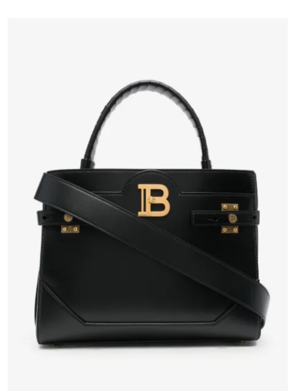 Balmain - B-Buzz leather handbag